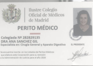 carné de perito médico